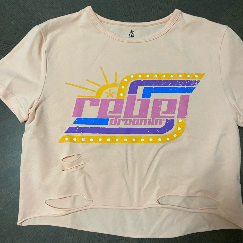 Rebel dreamin crop top. -AXS